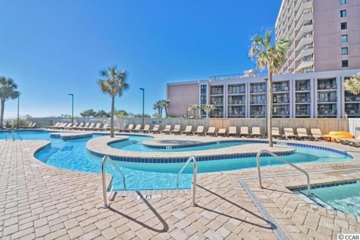 *Oceanfront Sun & Fun*Queen Beds*Pools*Hot Tubs*More*B118 Myrtle Beach Zewnętrze zdjęcie